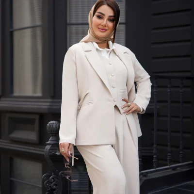 ست سه تیکه استخوانی مدل بلنزا